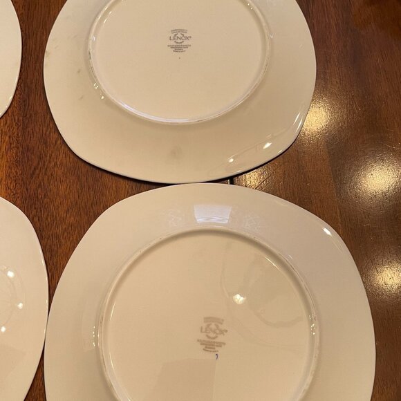 Square Salad Plate Solitaire White Christmas by Lenox - 1, 2, 3 & 4 available - Picture 6 of 9